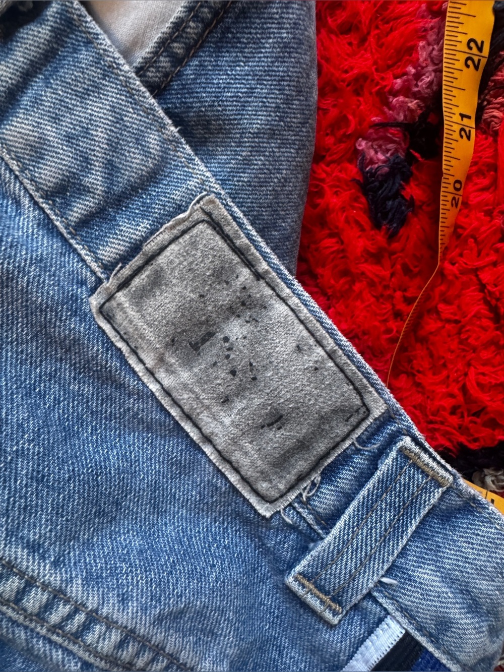 90s Vintage LEI Techno Zone JNCO Style Rave Jeans Sz 32 - Picture 5 of 12